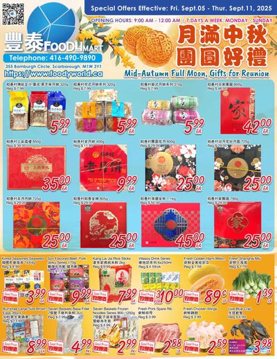 FoodyMart (Warden) Flyer September 5 to 11