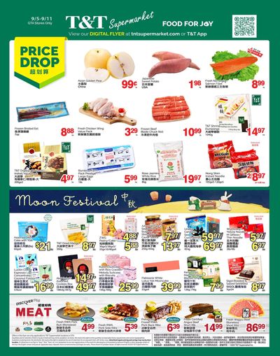 T&T Supermarket (GTA) Flyer September 5 to 11