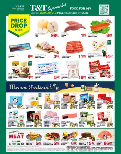T&T Supermarket (Ottawa & Kanata) Flyer September 5 to 11