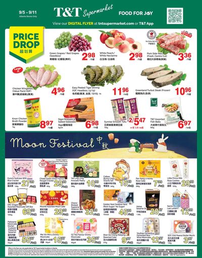 T&T Supermarket (AB) Flyer September 5 to 11