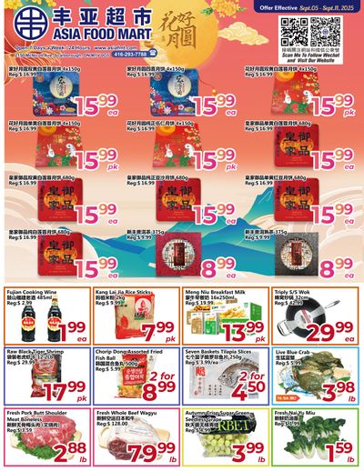 Asia Food Mart Flyer September 5 to 11