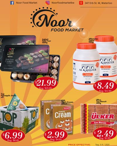 Noor Food Market Flyer September 5 to 11