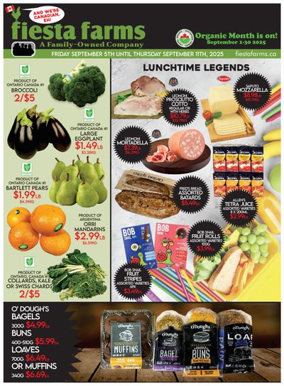 Fiesta Farms Flyer September 5 to 11