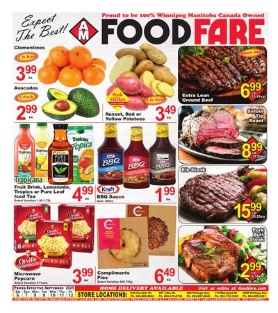 Food Fare Flyer September 6 to 12