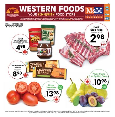 Western Foods Flyer September 5 to 11 