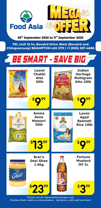 FoodAsia Flyer September 5 to 11