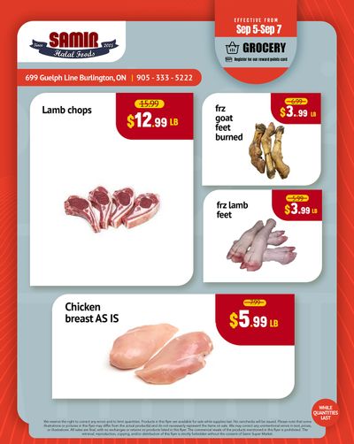 Samir Supermarket Flyer September 5 to 7