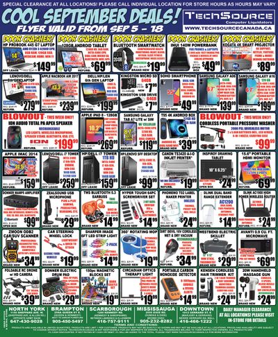 TechSource Flyer September 5 to 18
