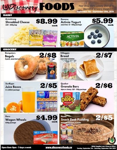 Discovery Foods Flyer September 7 to 13