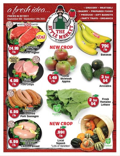The Apple Market Flyer September 8 to 14