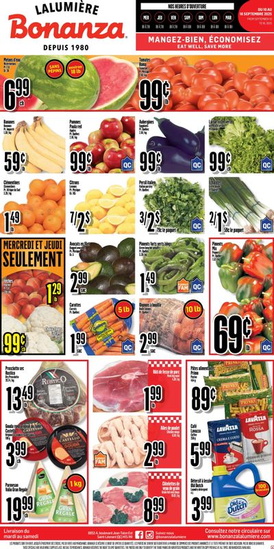 Bonanza Flyer September 10 to 16