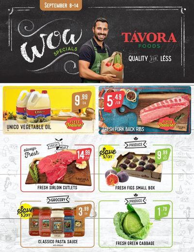 Tavora Foods Flyer September 8 to 14