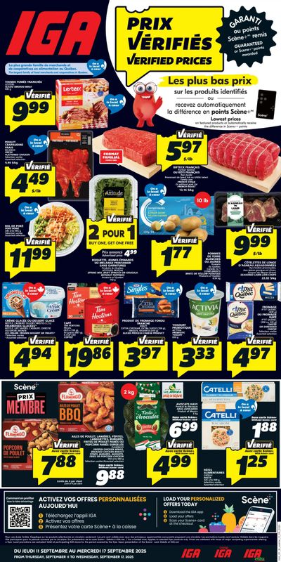 IGA (QC) Flyer September 11 to 17