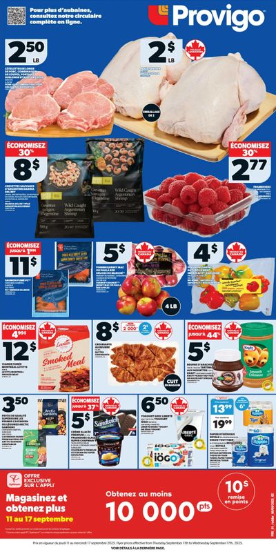 Provigo Flyer September 11 to 17