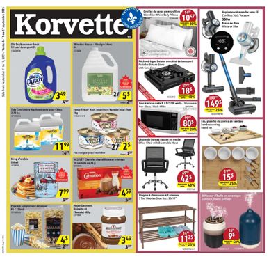 Korvette Flyer September 11 to 17