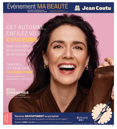 Jean Coutu Beauty Flyer September 11 to 24