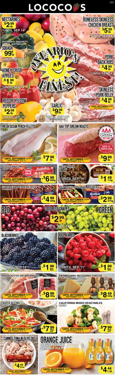 Lococo's Flyer September 10 to 14