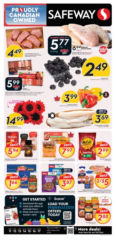 Safeway (BC) Flyer September 11 to 17