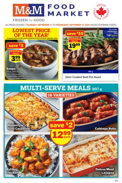 M&M Food Market (ON) Flyer September 11 to 17