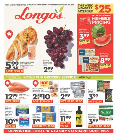 Longo's Flyer September 11 to 17