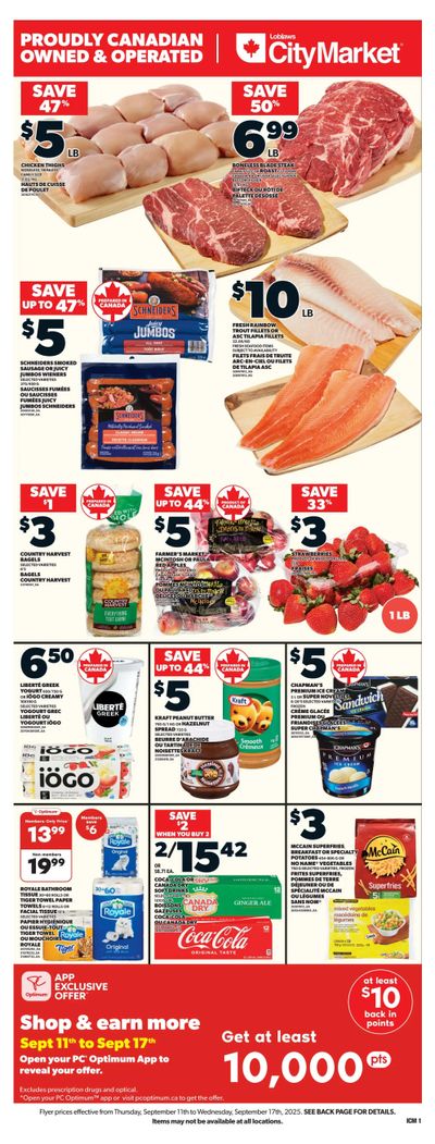 Loblaws City Market (ON) Flyer September 11 to 17