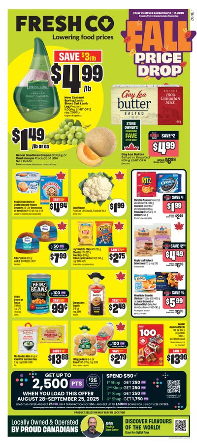 FreshCo (ON) Flyer September 11 to 17