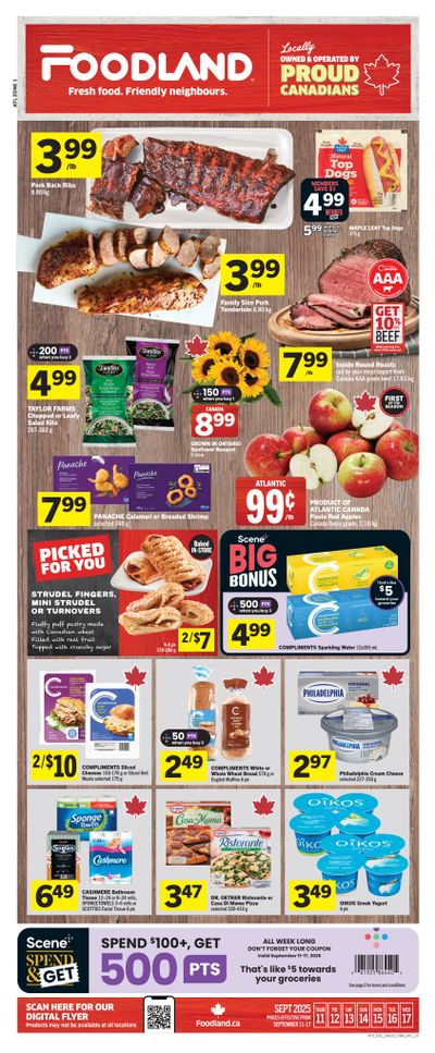 Foodland (Atlantic) Flyer September 11 to 17