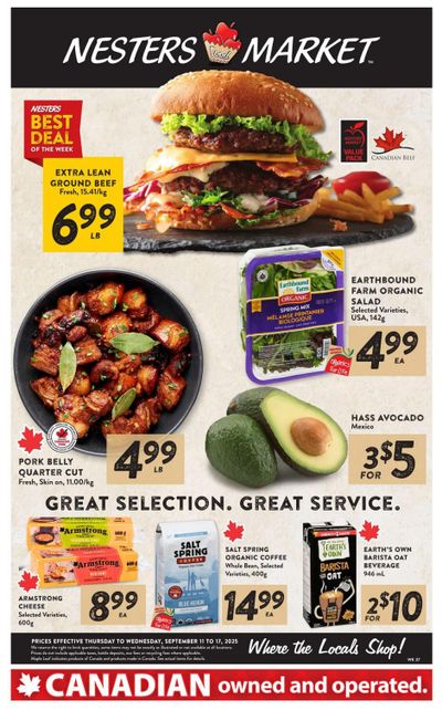 Nesters Market Flyer September 11 to 17