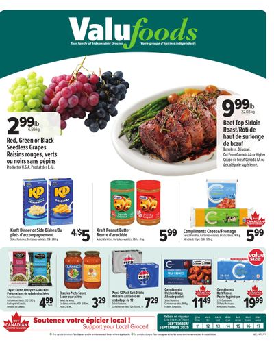 Valufoods Flyer September 11 to 17