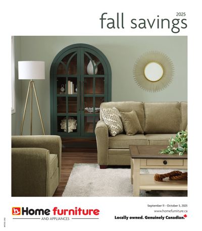 Home Furniture (Atlantic) Flyer September 11 to October 5