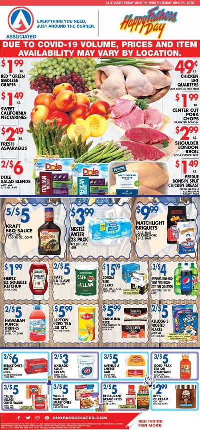Associated Supermarkets Weekly Ad & Flyer June 19 to 25