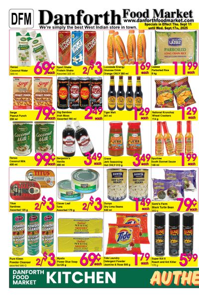 Danforth Food Market Flyer September 11 to 17