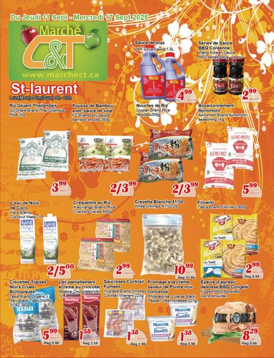 Marche C&T (St. Laurent) Flyer September 11 to 17