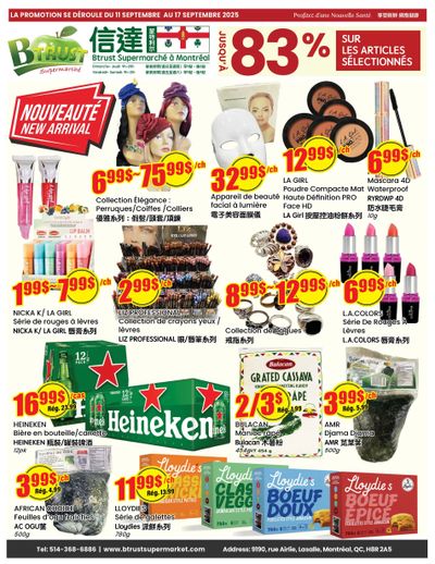 Btrust Supermarket (Montreal) Flyer September 11 to 17