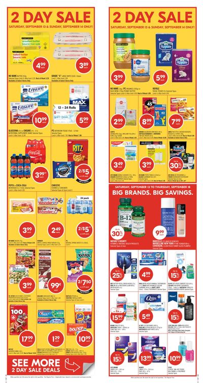 Shoppers Drug Mart (ON) Flyer September 13 to 18