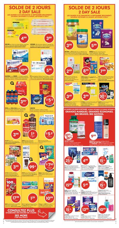 Pharmaprix Flyer September 13 to 18