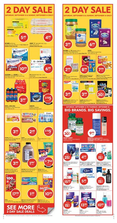 Shoppers Drug Mart (West) Flyer September 13 to 18
