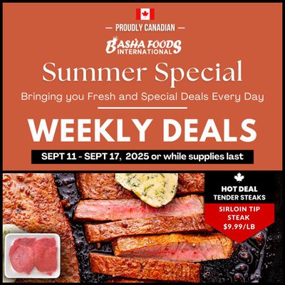 Basha Foods International Flyer September 11 to 17