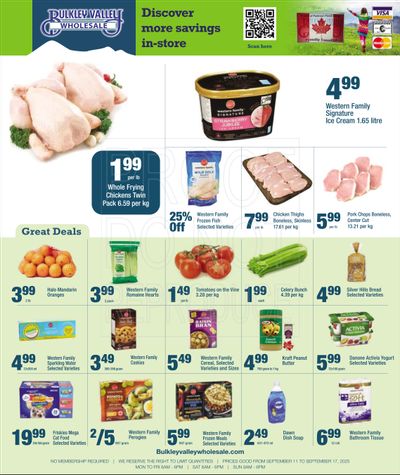 Bulkley Valley Wholesale Flyer September 11 to 17