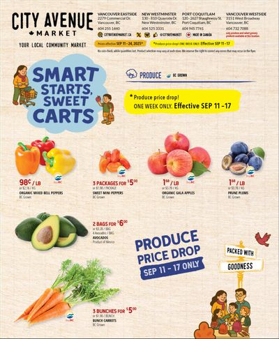 City Avenue Market Flyer September 11 to 24