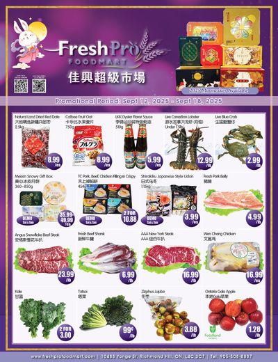 FreshPro Foodmart (Richmond Hill) Flyer September 12 to 18