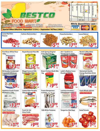 BestCo Food Mart (Etobicoke) Flyer September 12 to 18