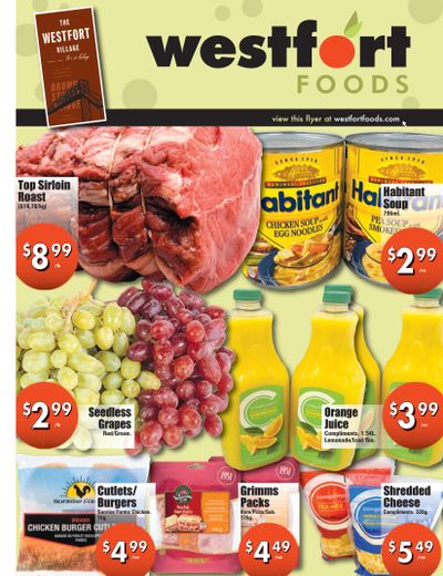 Westfort Foods Flyer September 12 to 18