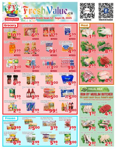 Fresh Value (Etobicoke) Flyer September 12 to 18