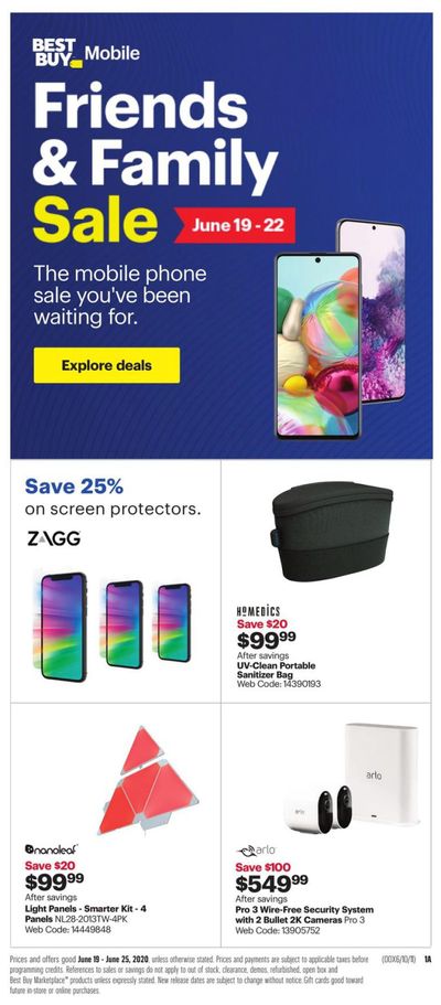 Best Buy Mobile Flyer June 19 to 22