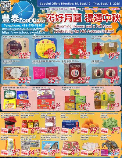 FoodyMart (Warden) Flyer September 12 to 18