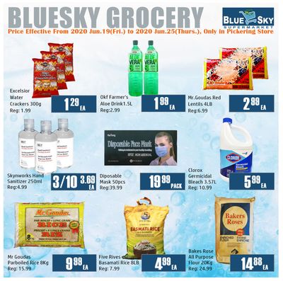 Blue Sky Supermarket (Pickering) Flyer June 19 to 25