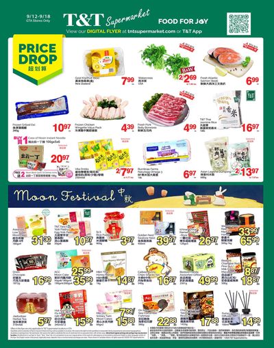 T&T Supermarket (GTA) Flyer September 12 to 18