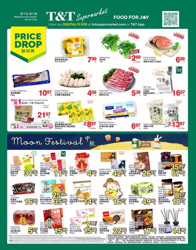 T&T Supermarket (London & Waterloo) Flyer September 12 to 18
