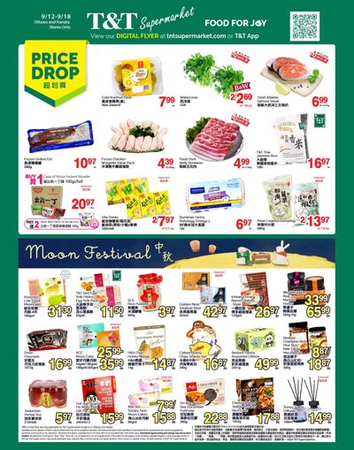 T&T Supermarket (Ottawa & Kanata) Flyer September 12 to 18